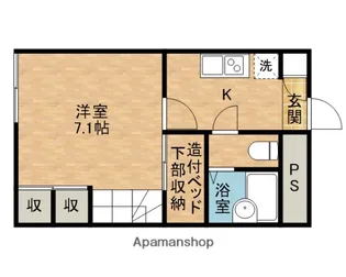 KMⅡ【2階】の間取り
