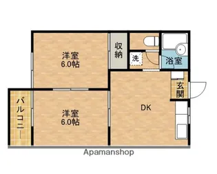パンプキンハウス【2階】の間取り