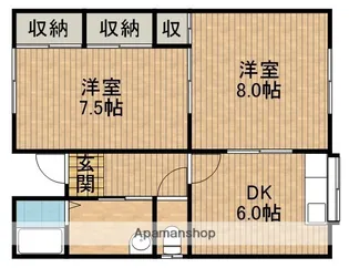 静岡県浜松市中央区法枝町【一戸建】の間取り