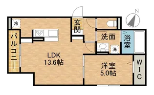 D−HILLS広沢【3階】の間取り