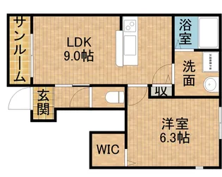 LOTUS新居【1階】の間取り