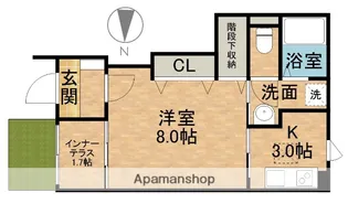 ひまわり【1階】の間取り