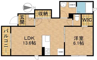 OHANA【1階】の間取り