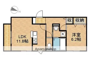 D−HILLS龍禅寺【2階】の間取り