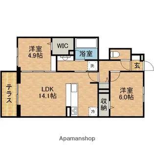 LEMONNIE【1階】の間取り