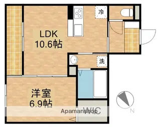 D−HILLS有玉南町【2階】の間取り