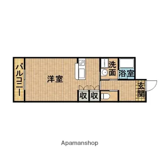 スマイルパークトダビル【6階】の間取り