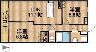プレミエ【1階】の間取り