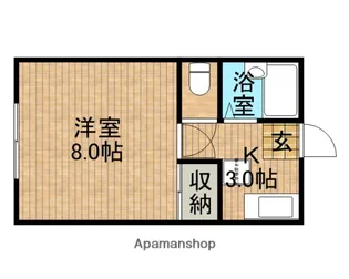 グリーンシティマスイ【2階】の間取り