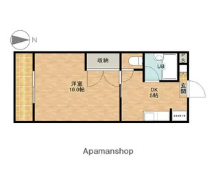 MAISONエルピス【2階】の間取り