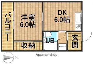 ローレルハイツ【2階】の間取り