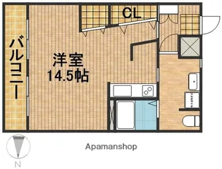 RUNON(ルノン)【1階】の間取り