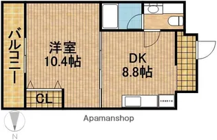 中央煉瓦館【4階】の間取り