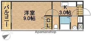ブルー・シエル【2階】の間取り