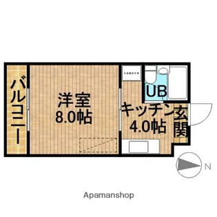 ヒルズM&O【2階】の間取り