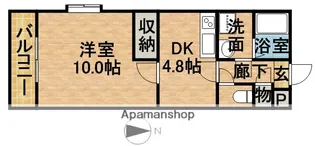 SUNRISE三番館【1階】の間取り