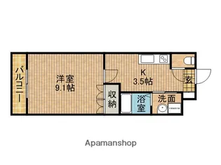 グリーン・ヒルⅠ【1階】の間取り