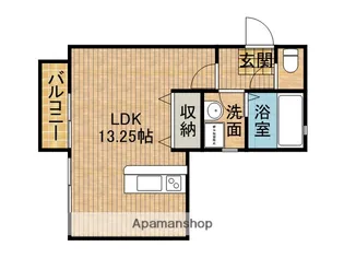 モナリエ小石川【2階】の間取り