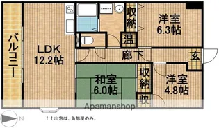 メッセ・ミサキⅠ【3階】の間取り
