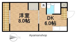 スカイホース【1階】の間取り