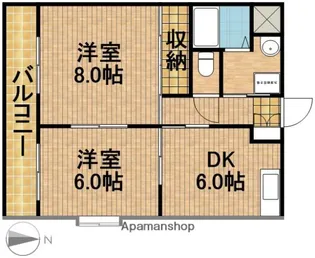 U−CREST【3階】の間取り