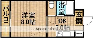 ドミールⅢ【1階】の間取り