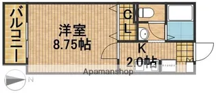 サンローズ【1階】の間取り