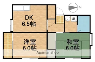 メゾンタキグチ【2階】の間取り