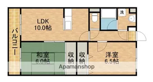 グランシャリオ【2階】の間取り