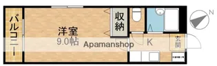 WILLOW布橋【2階】の間取り