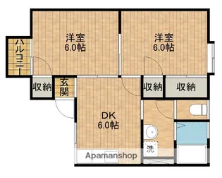 セジュールビオレット【1階】の間取り