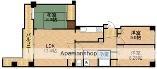 ブライトタウン西山【1階】の間取り