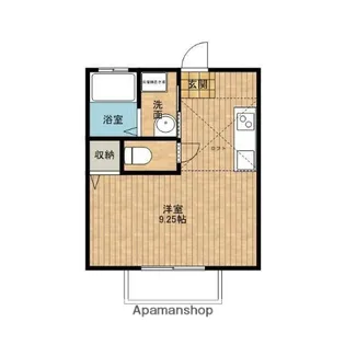 AP STABLE Ⅱ【206号室】の間取り