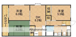 ヴィブレ若宮南【101号室】の間取り