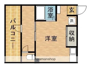 旭名店ビル【406号室】の間取り