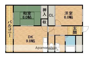 エミネンス【301号室】の間取り