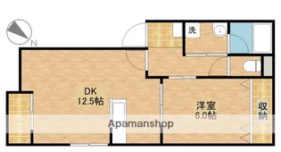 ユートピア【1階】の間取り