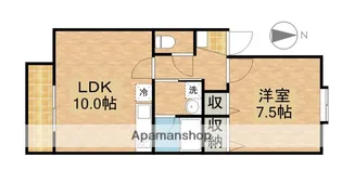 コリーナF【2階】の間取り