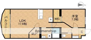 つつみタウンⅡ【3階】の間取り