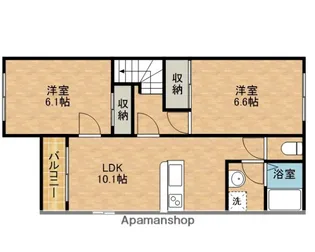 セピアパレス【2階】の間取り