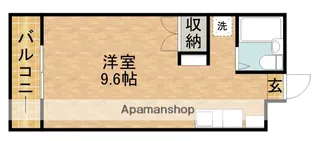 アップル第1マンション【3階】の間取り