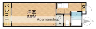 ゴールドサークル小松Ⅰ【4階】の間取り