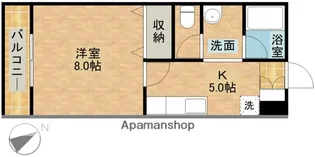 エース【2階】の間取り