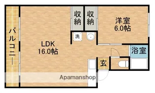 立石マンション【3階】の間取り