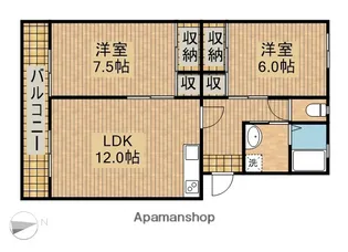 パークタウンⅠ【1階】の間取り