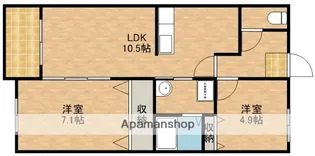 GARDEN昴【4階】の間取り