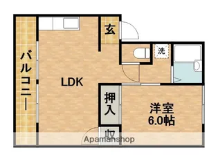 WESTHILL21【2階】の間取り