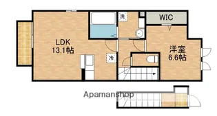 パストラルA【2階】の間取り