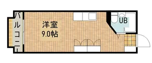 スカイロイヤル12【3階】の間取り