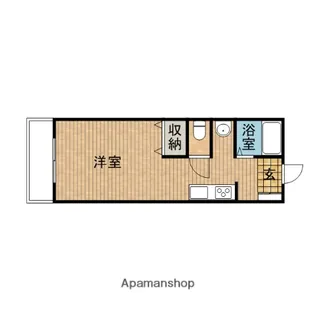 カーサ牧之原【2階】の間取り